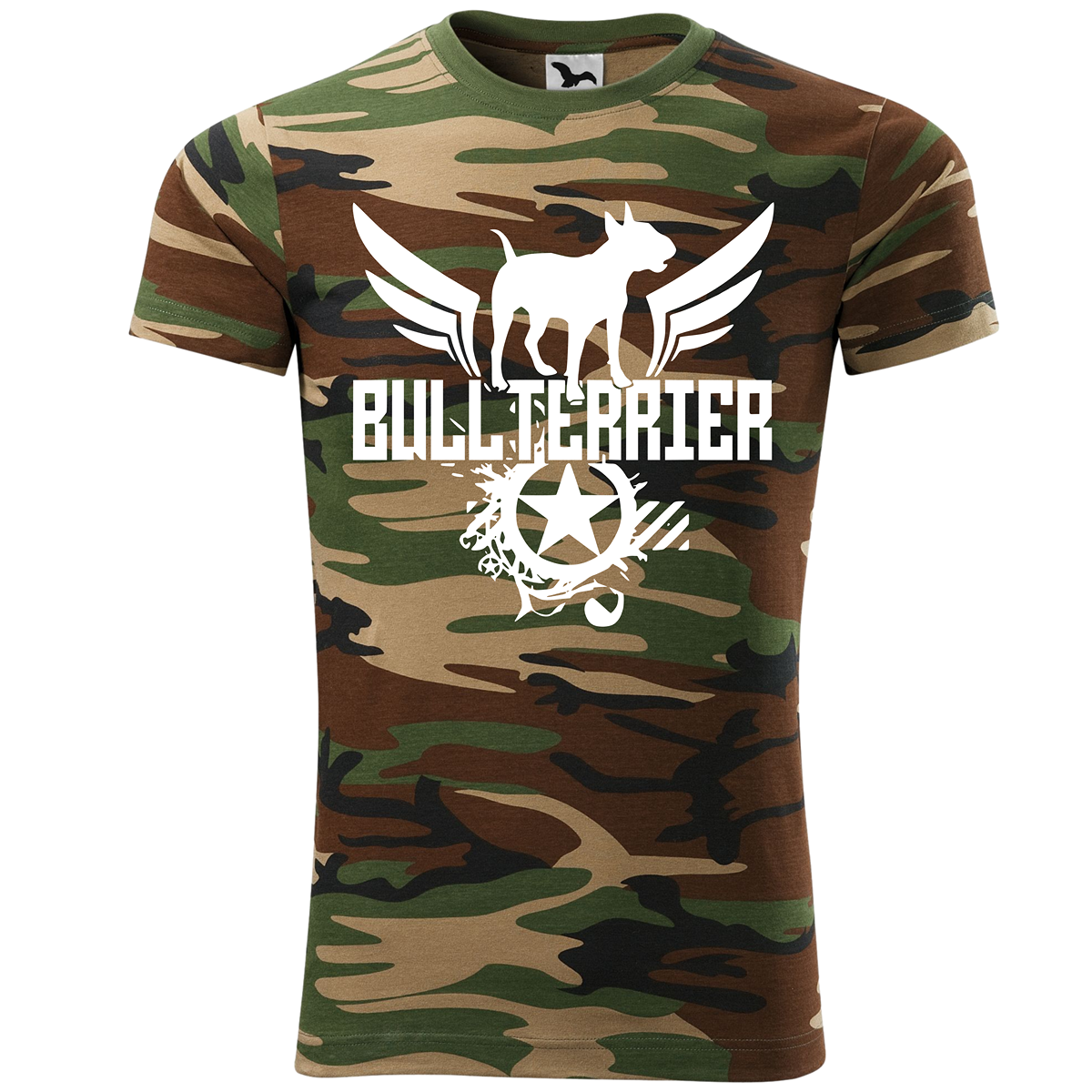 Tričko - BULLTERRIER Star Army